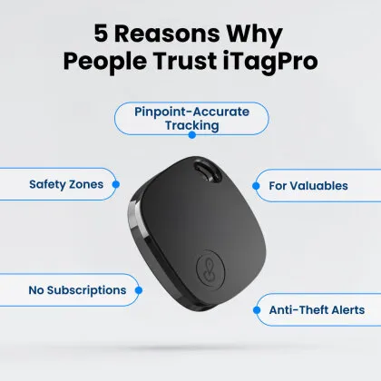 5 Reasons to trust iTagPro