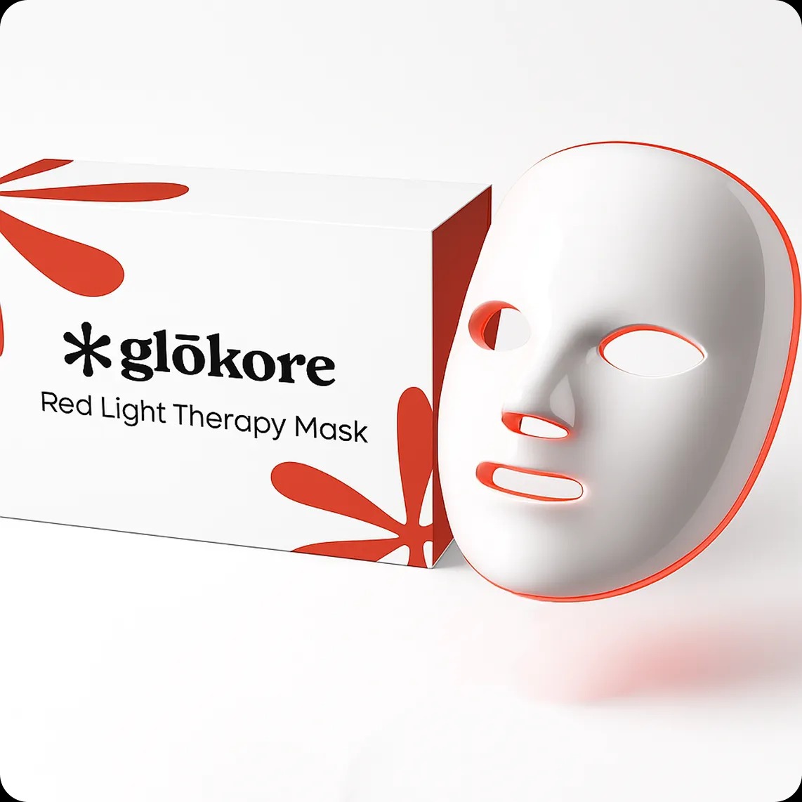 Glokore Mask package with all its contents